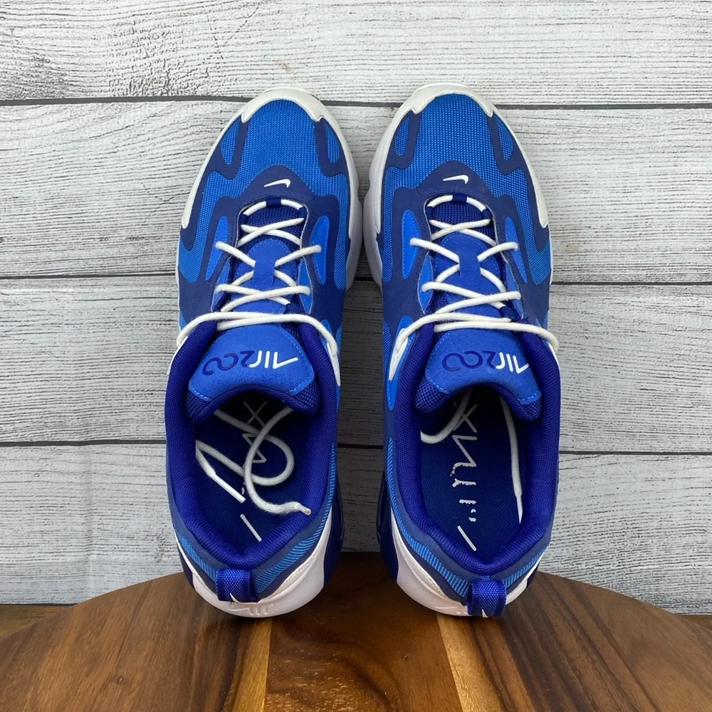 Nike Air Max 200 Pacific Blue White Shoes AQ2568-400 Men’s Sneaker Size 11.5
